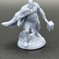 Durak Half-Orc Pit Fighter unpainted resin miniature