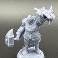 Orc Brute with Hammer unpainted resin miniature