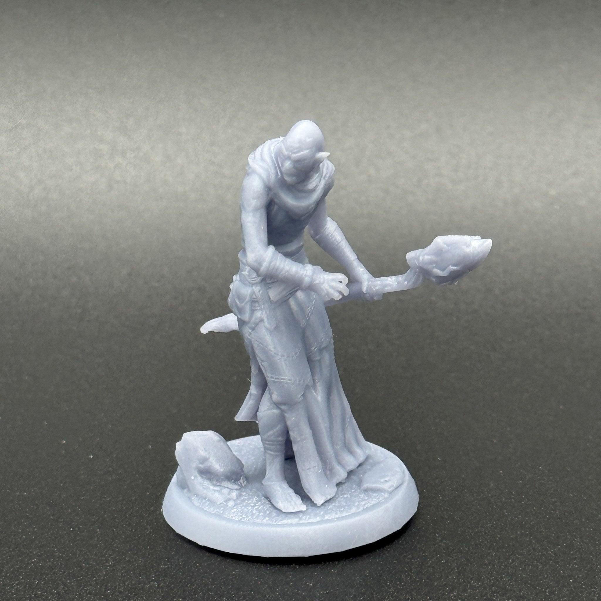 Orc Shaman unpainted resin miniature