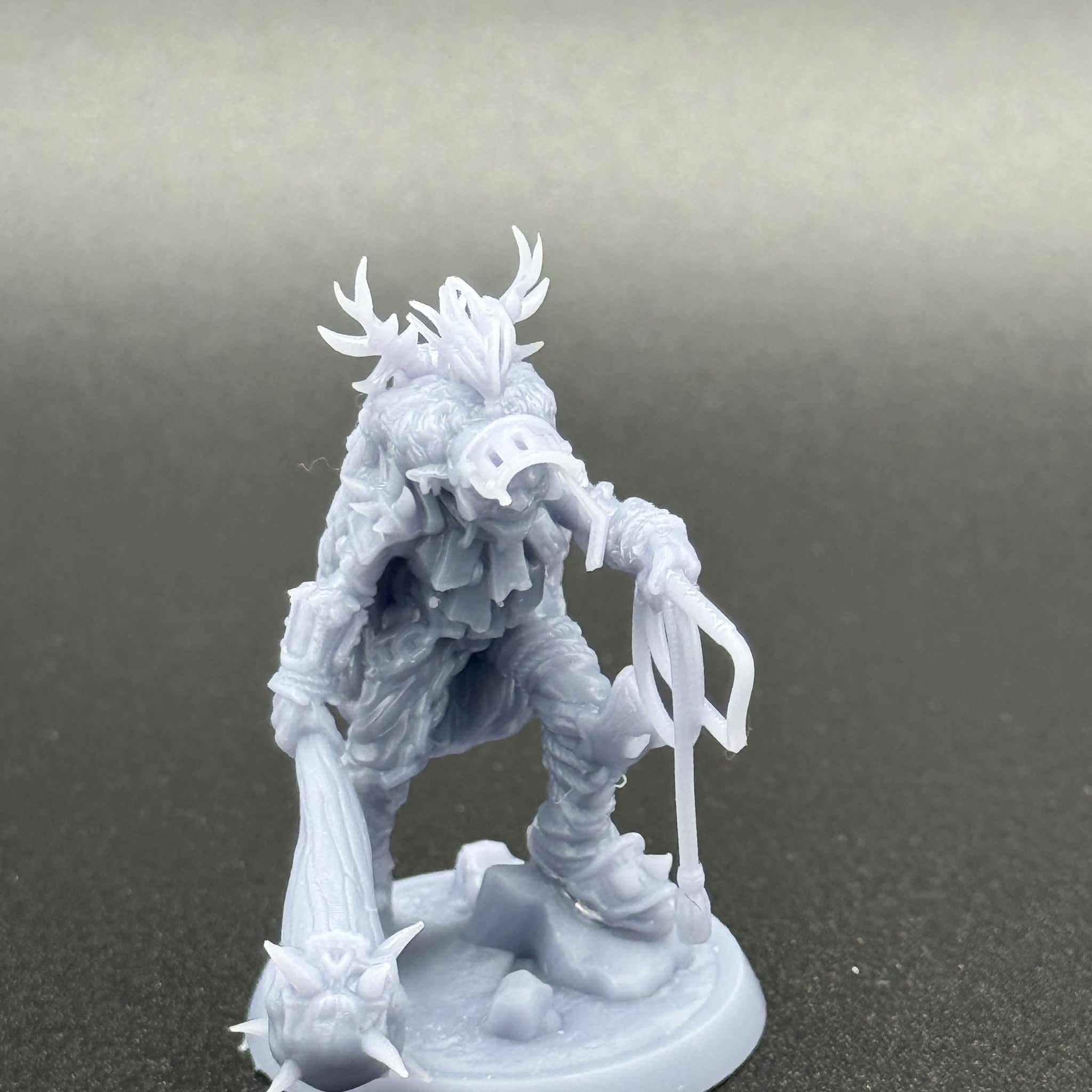 Goblin Captain unpainted resin miniature